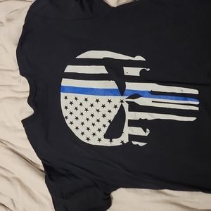 Thin blue line XL shirt